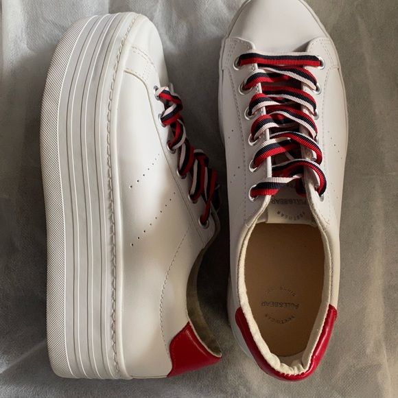 pull and bear platform sneakers